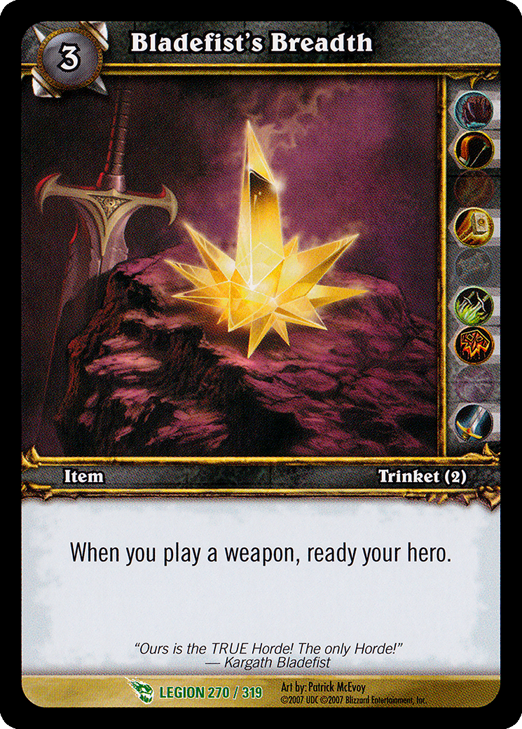 Bladefist's Breadth